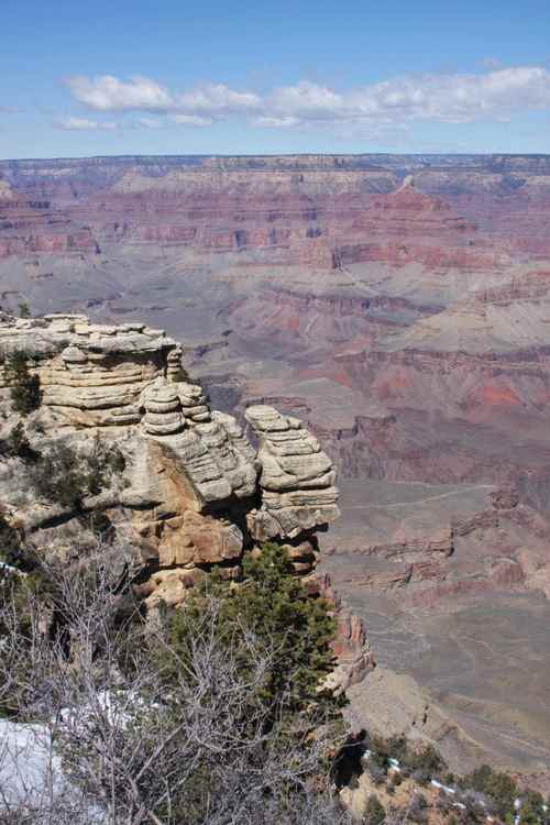 première vues du grand canyon