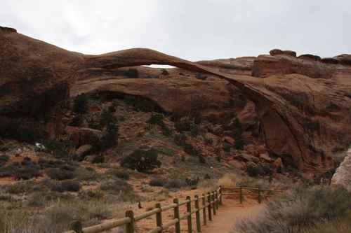 Landscape arch à Arches